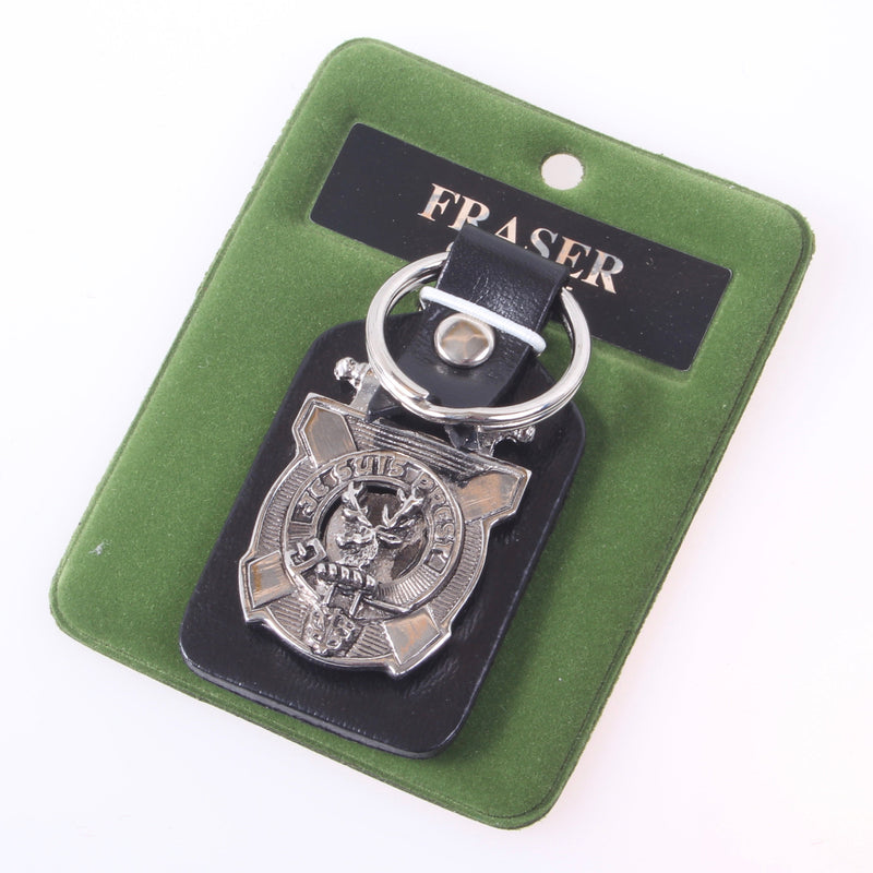 Fraser of Lovat Clan Crest Pewter Key Fob