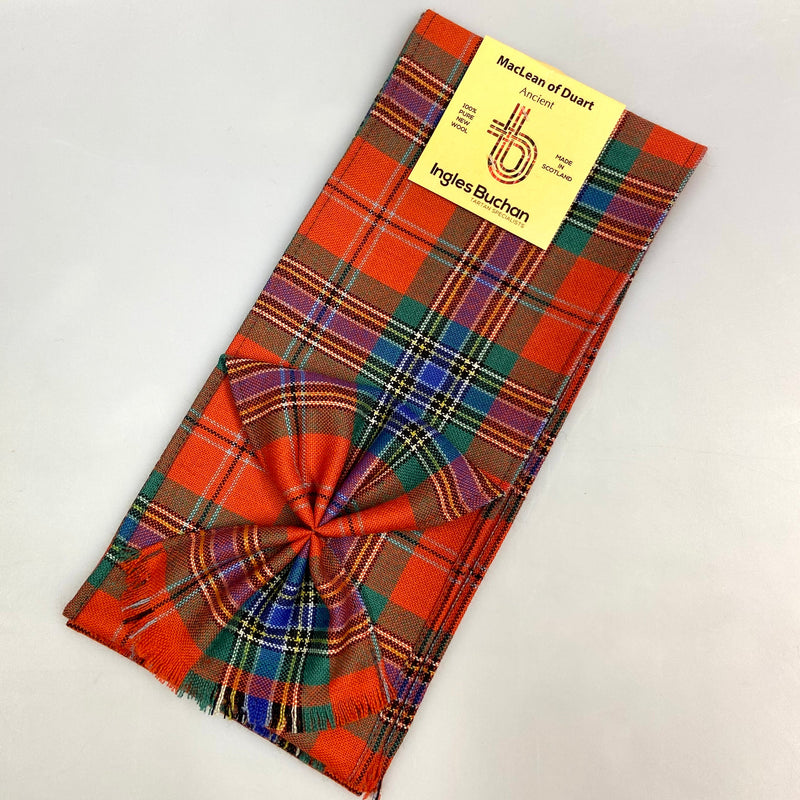 Wool Mini Sash in MacLean of Duart Ancient Tartan