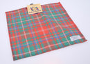 Wool Tartan Pocket Square in MacDougall Ancient Tartan