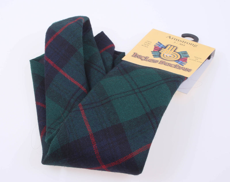 Pure Wool Tie in Armstrong Modern Tartan