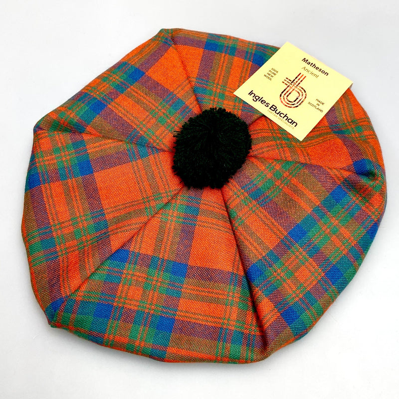 Wool Tam in over 500 Tartans