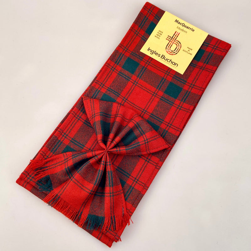 Wool Mini Sash in MacQuarrie Modern Tartan