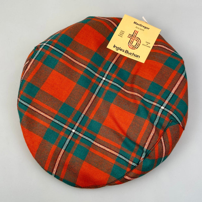 Pure Wool Golf Cap in MacGregor Ancient Tartan.