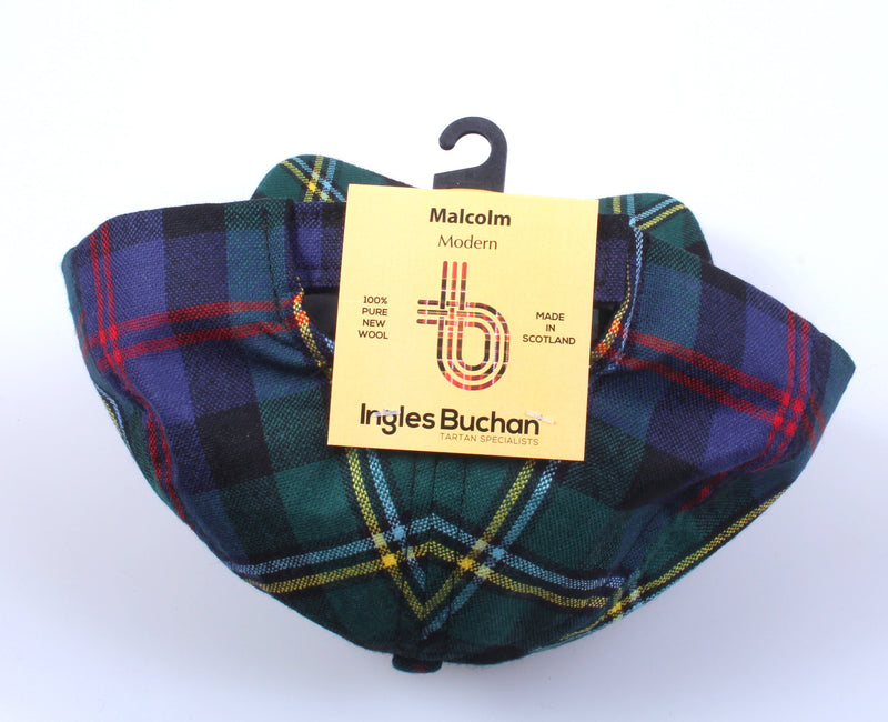 Wool Baseball Cap in Malcolm Modern Tartan