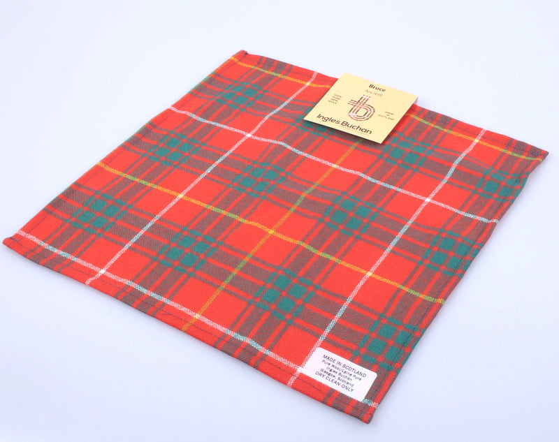 Tartan Pocket Square in over 500 Tartans