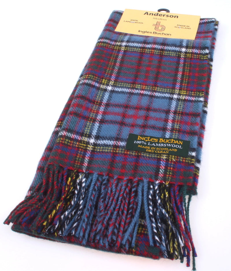 Lambswool Scarf in Anderson Modern Tartan