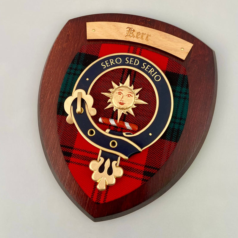 Kerr Clan Crest Plaque