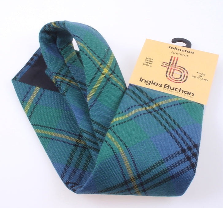Pure Wool Tie in Johnstone Ancient Tartan
