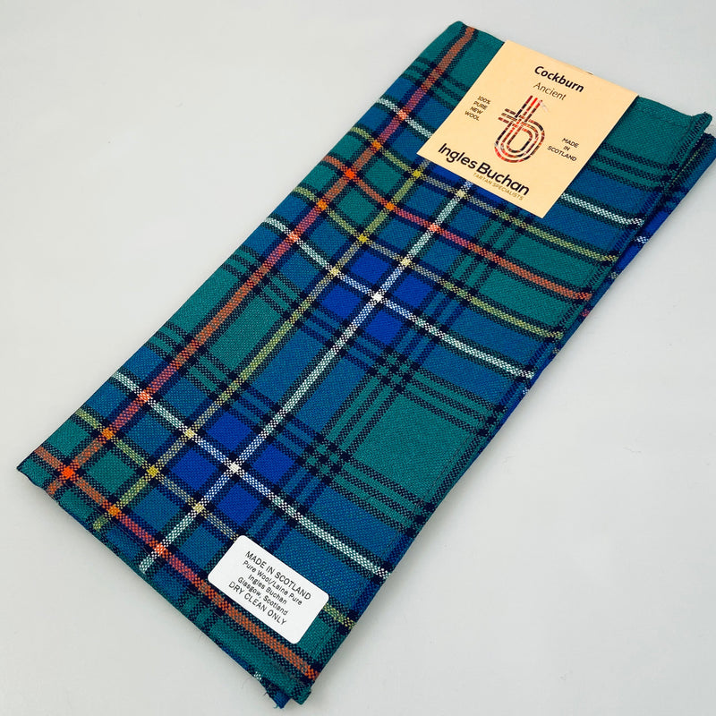 Pocket Square in Cockburn Ancient Tartan