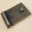 Wood Pewter Clan Crest Buckle For Kilt Belts