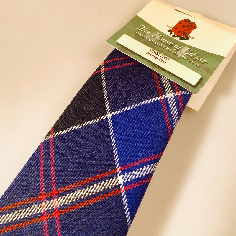 Old and Rare Tie in Dunlop Modern Tartan