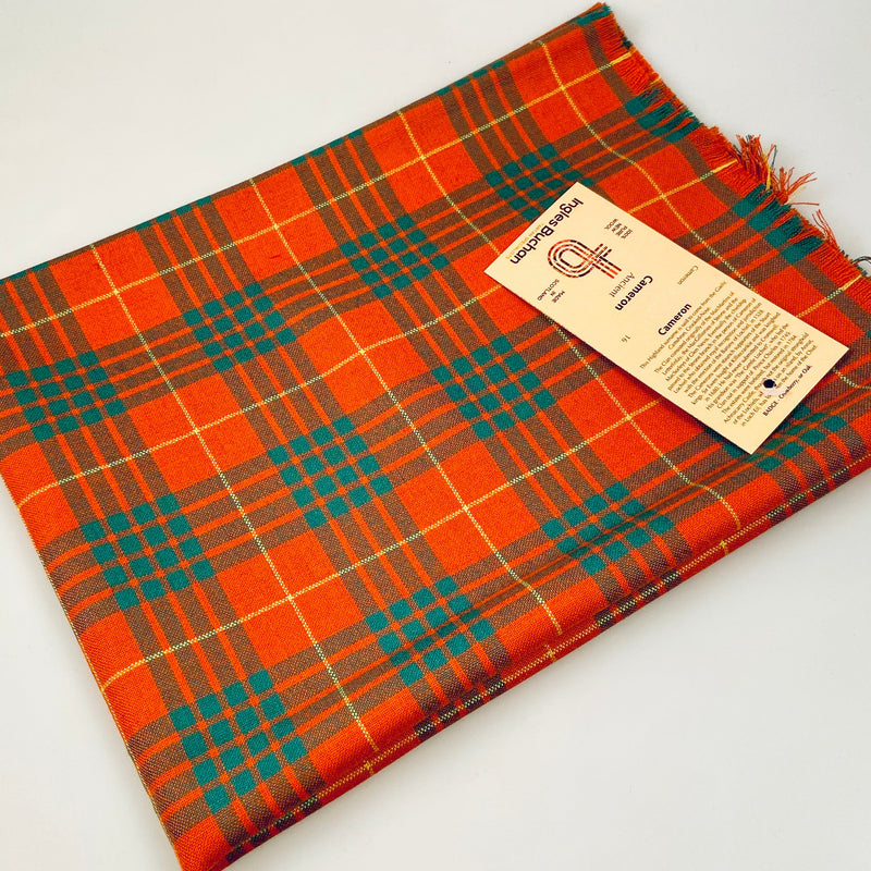 Cameron Ancient Tartan Wool Stole