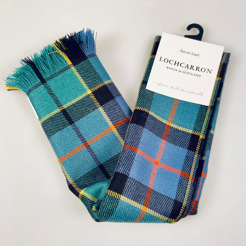 Luxury Lightweight Scarf in Forsyth Ancient Tartan