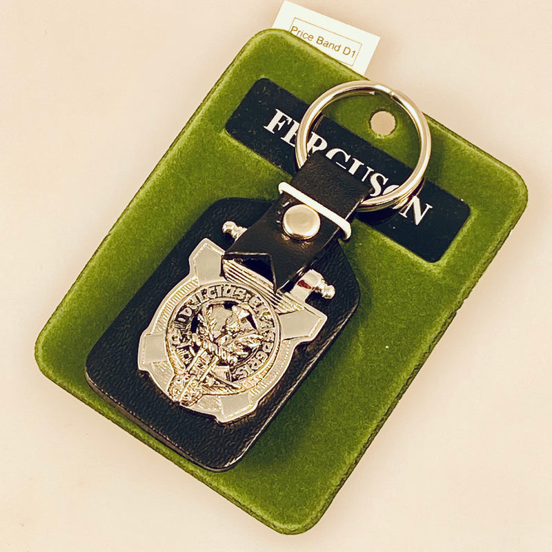 Ferguson Clan Crest Pewter Key Fob