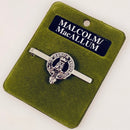 MacCallum Clan Crest Pewter Tie Slide