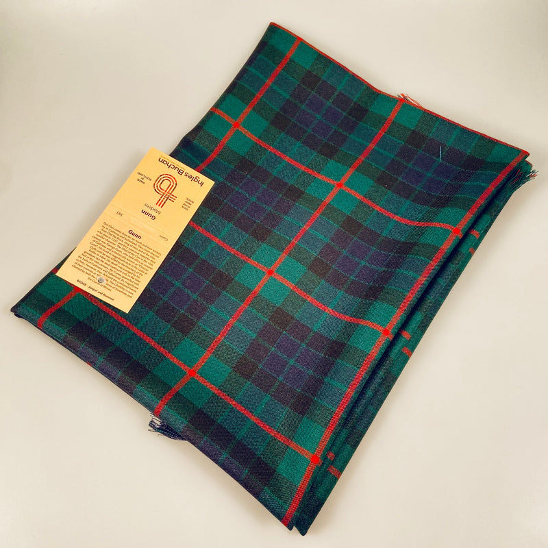 Gunn Modern Tartan Shawl.