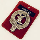 Herries Clan Crest Badge in Pewter