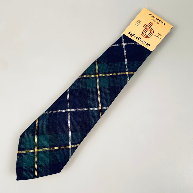 Pure Wool Tie in MacNeil of Barra Modern Tartan