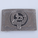 Bruce Pewter Clan Crest Buckle For Kilt Belts