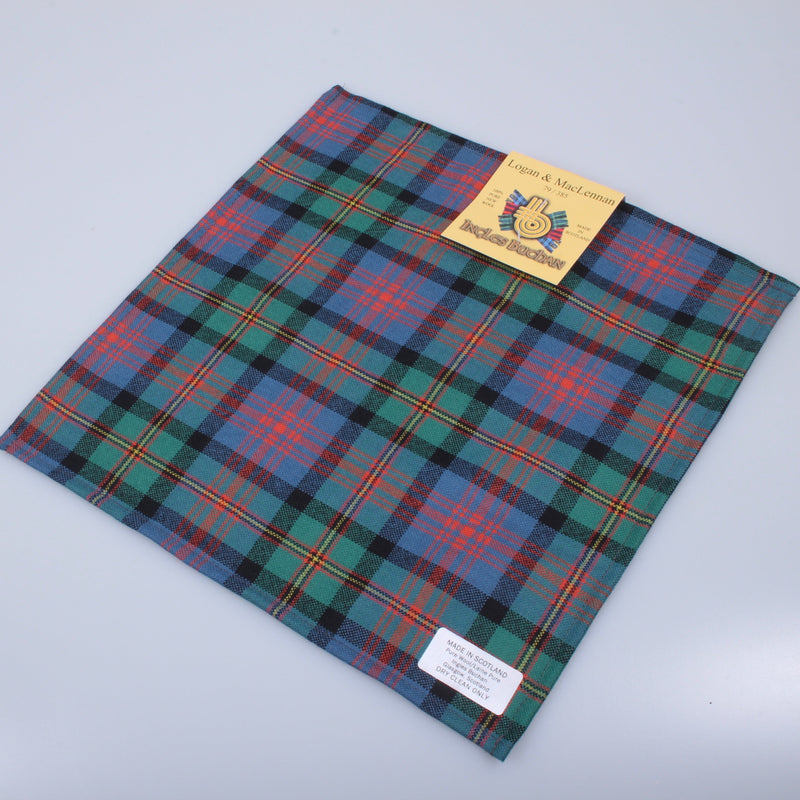 Pocket Square in Logan Ancient Tartan