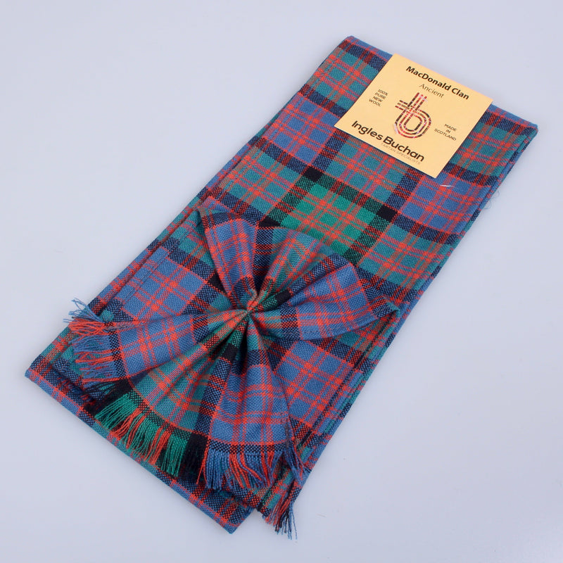 Wool Mini Sash in MacDonald Ancient Tartan