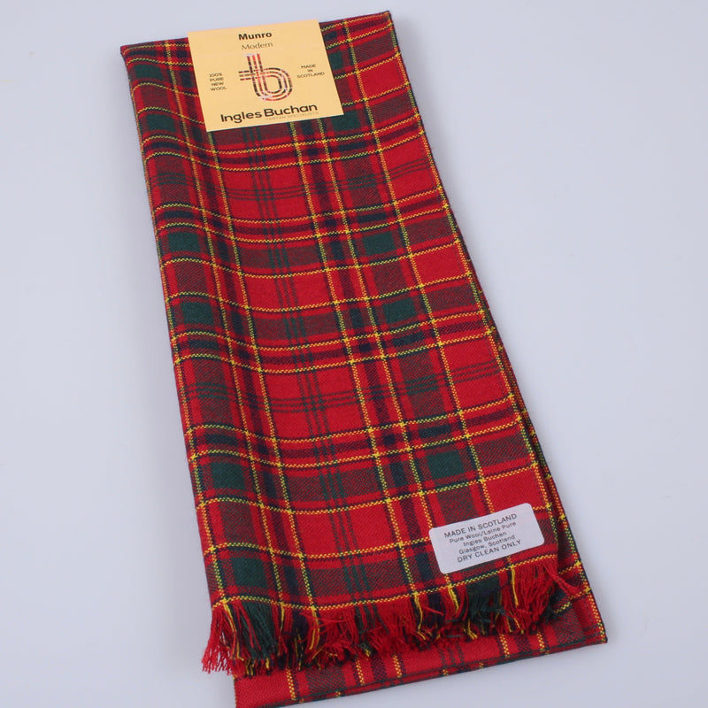 Wool Scarf in Munro Modern Tartan