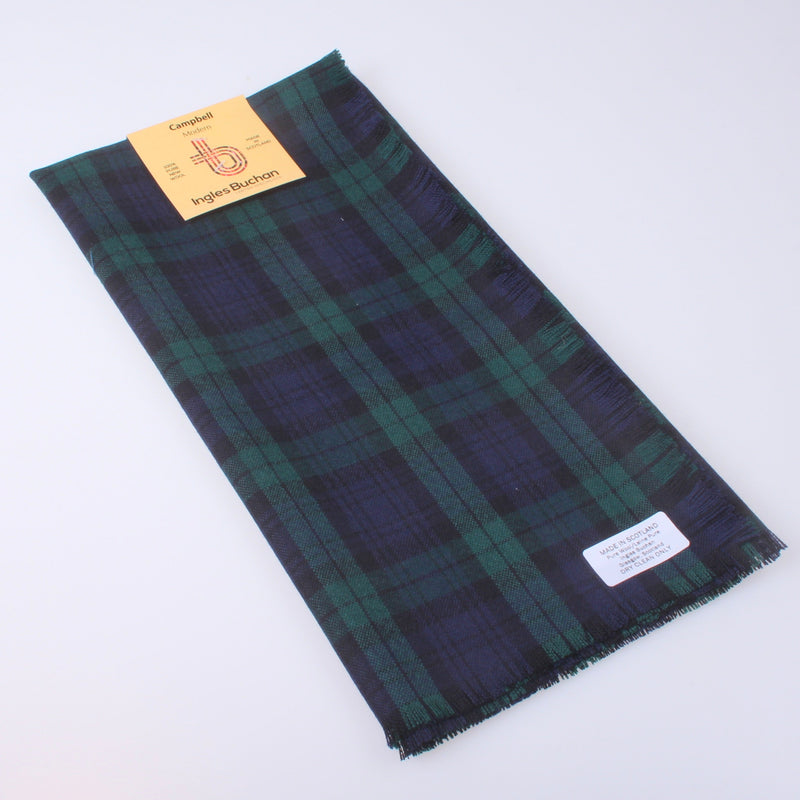 Campbell Modern Tartan Wool Headscarf