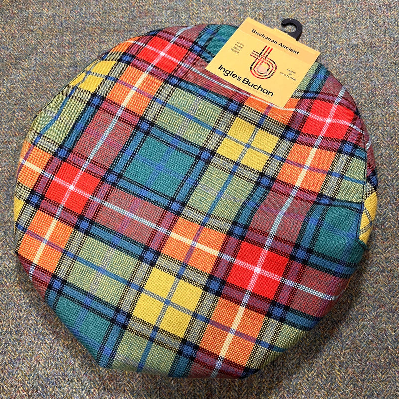 Pure Wool Golf Cap in Buchanan Ancient Tartan