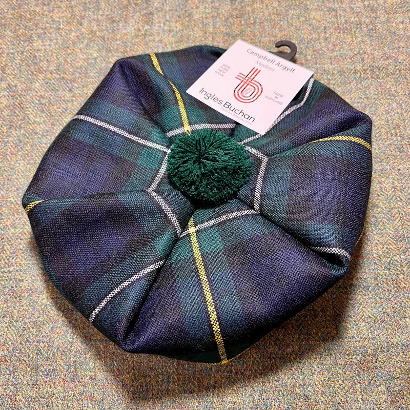 Childs Wool Tam in Campbell of Argyll Modern Tartan