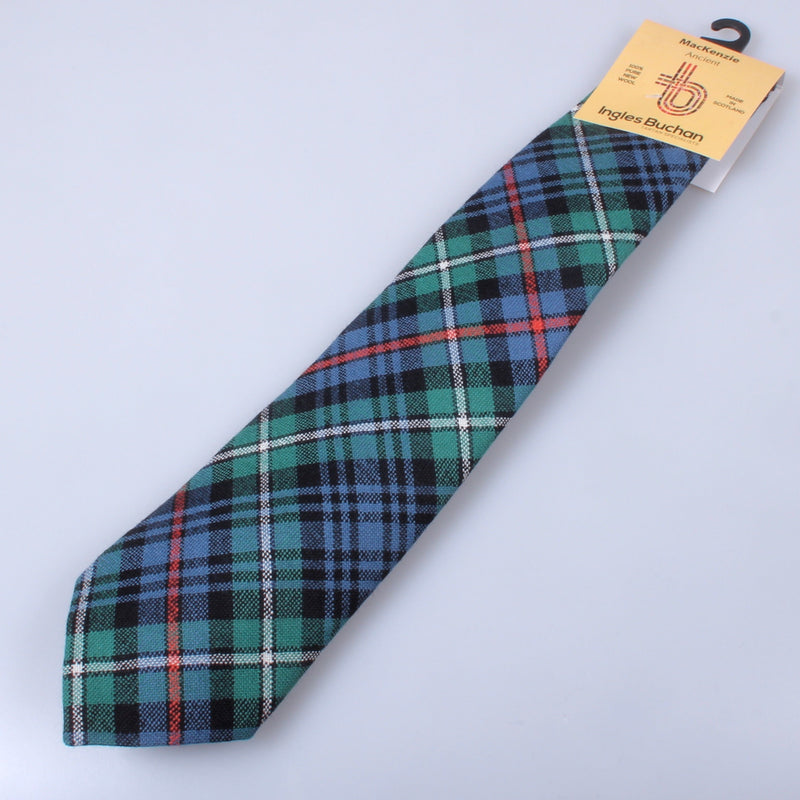 Pure Wool Tie in MacKenzie Ancient Tartan