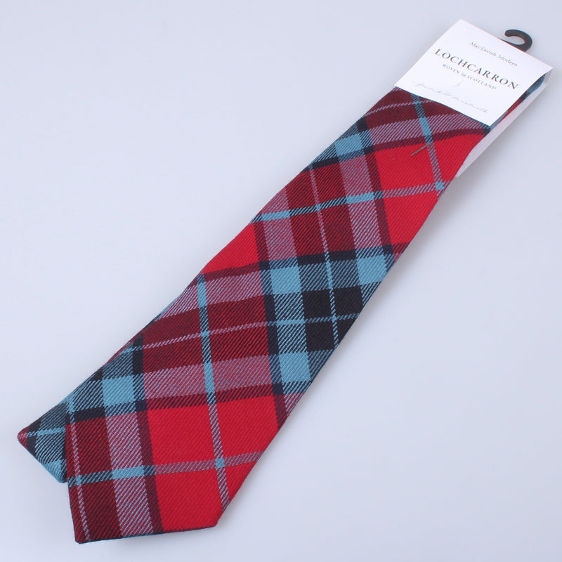 Luxury Pure Wool Tie in MacTavish Modern Tartan