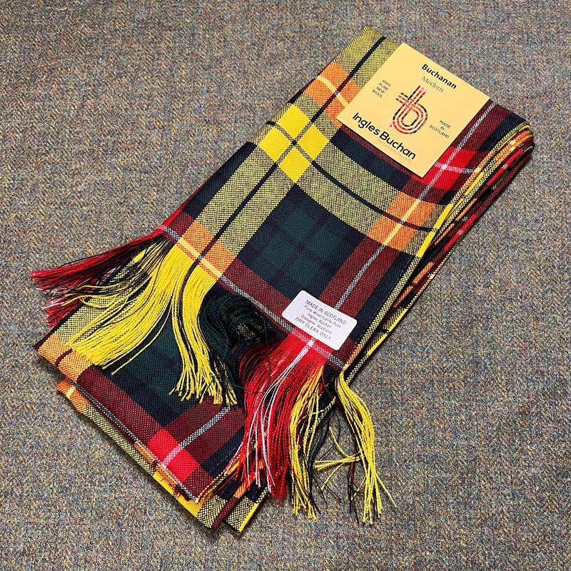 Buchanan Modern Tartan Wool Sash