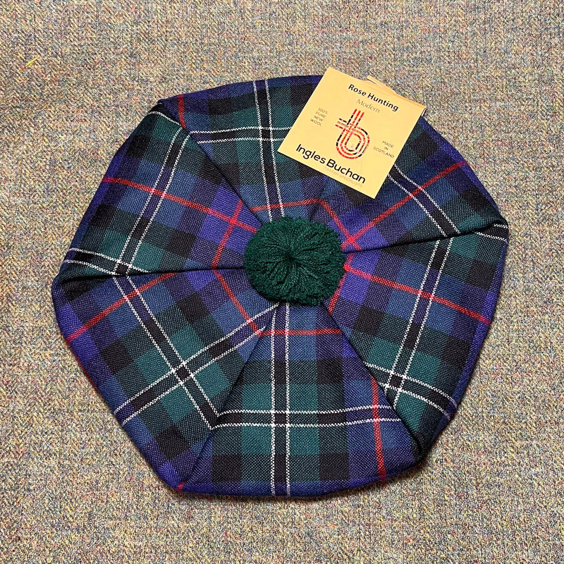 Rose Hunting Modern Wool Tartan Tam