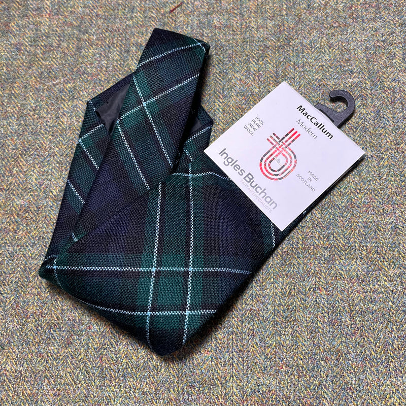 Pure Wool Tie in MacCallum Modern Tartan.