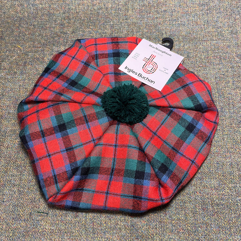 MacNaughton Ancient Wool Tartan Tam