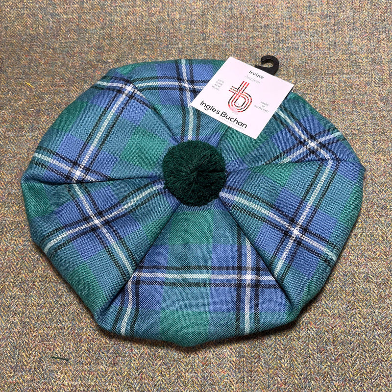 Irvine Ancient Wool Tartan Tam