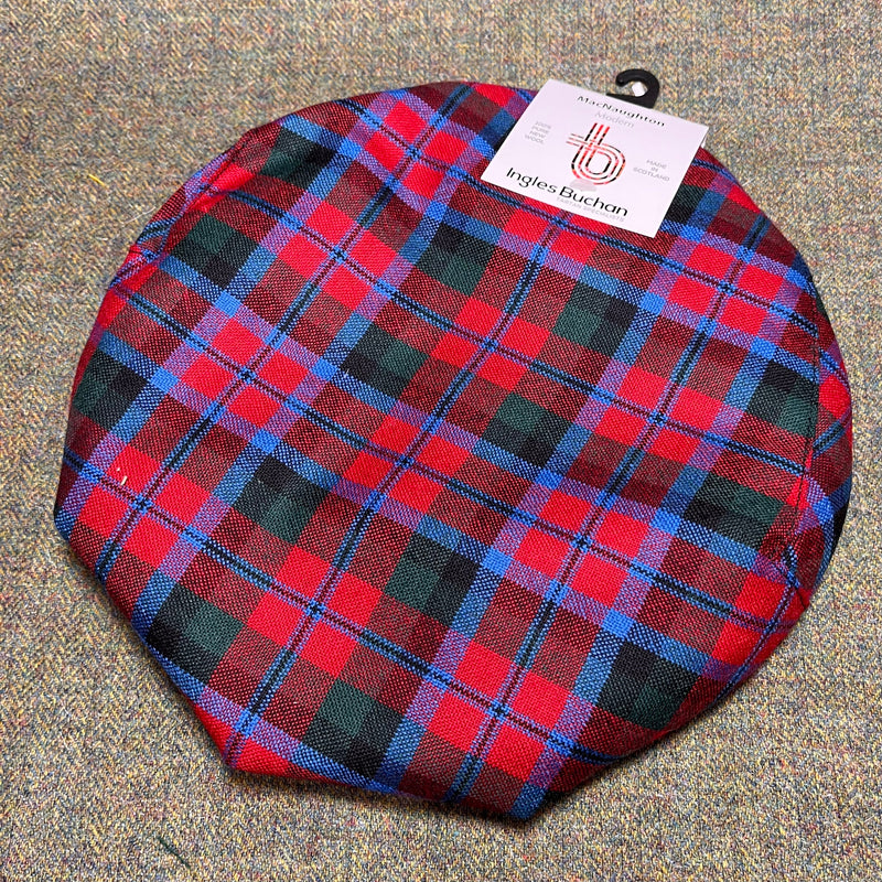 Pure Wool Golf Cap in MacNaughton Modern Tartan