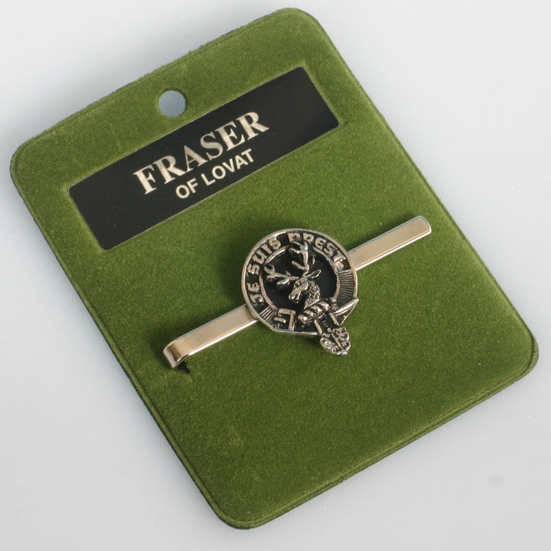 Pewter Clan Crest Pewter Tie Slide