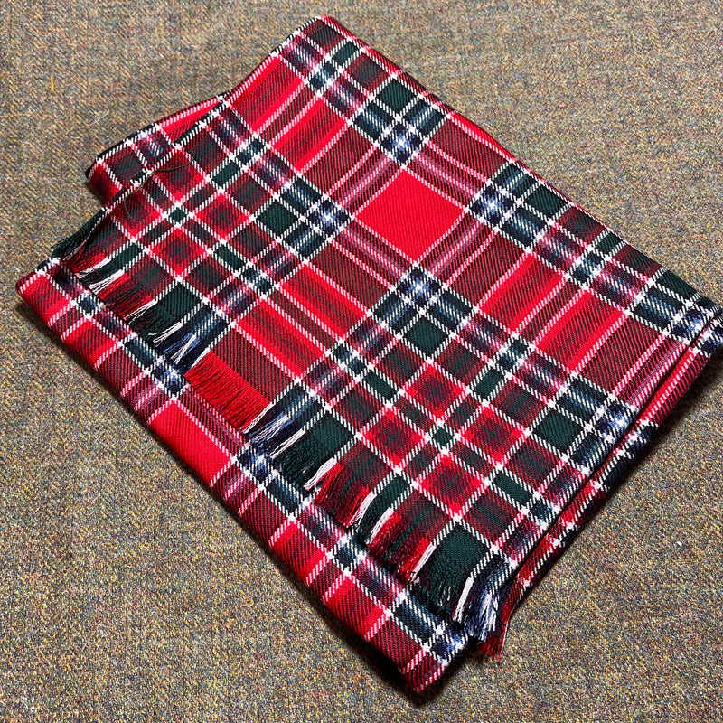 Luxury Lightweight Scarf in MacBean Modern Tartan