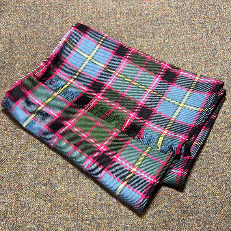 Luxury Lightweight Scarf in Stirling and Bannockburn Tartan