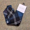 Luxury Pure Wool Tie in Ramsay Blue Tartan
