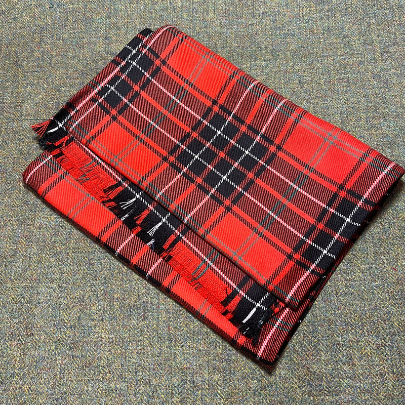 Luxury Lightweight Scarf in Wemyss Ancient Tartan