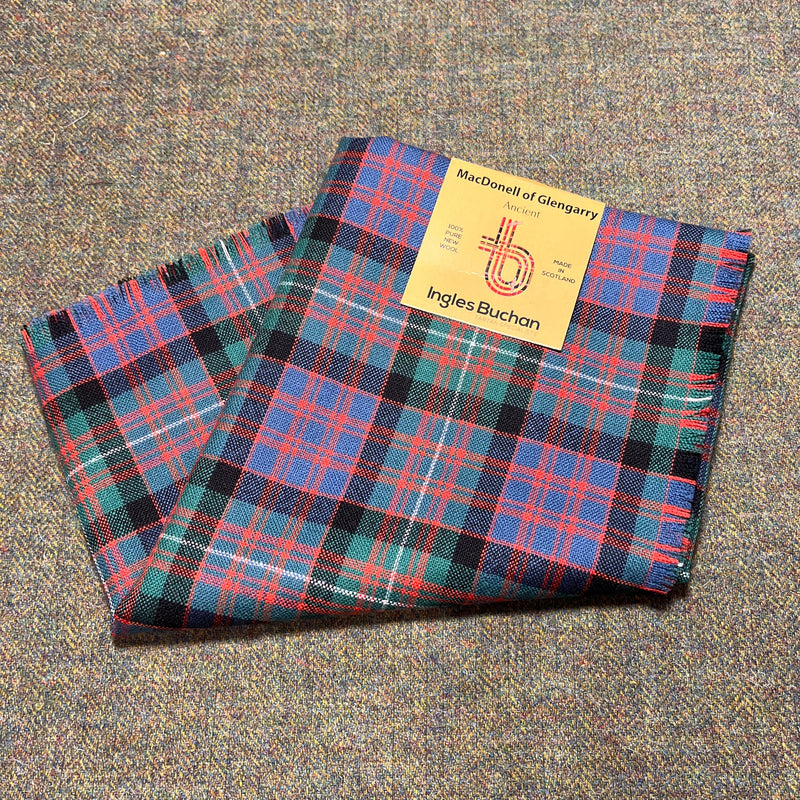 MacDonnell of Glengarry Ancient Tartan Wool Headscarf