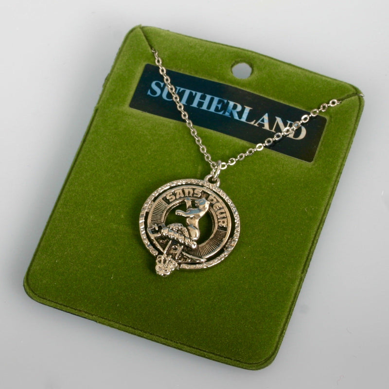 Sutherland Clan Crest Pendant