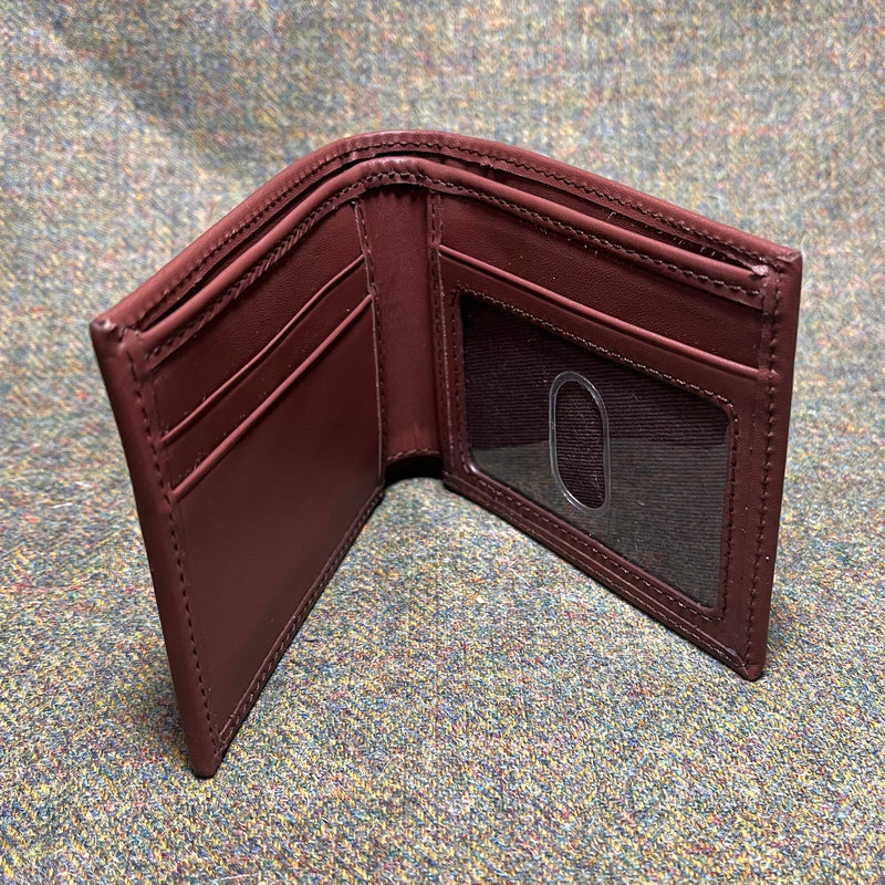 Sinclair Clan Crest Real Leather Wallet