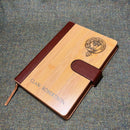 Clan Crest Luxury Bamboo Covered Notebook