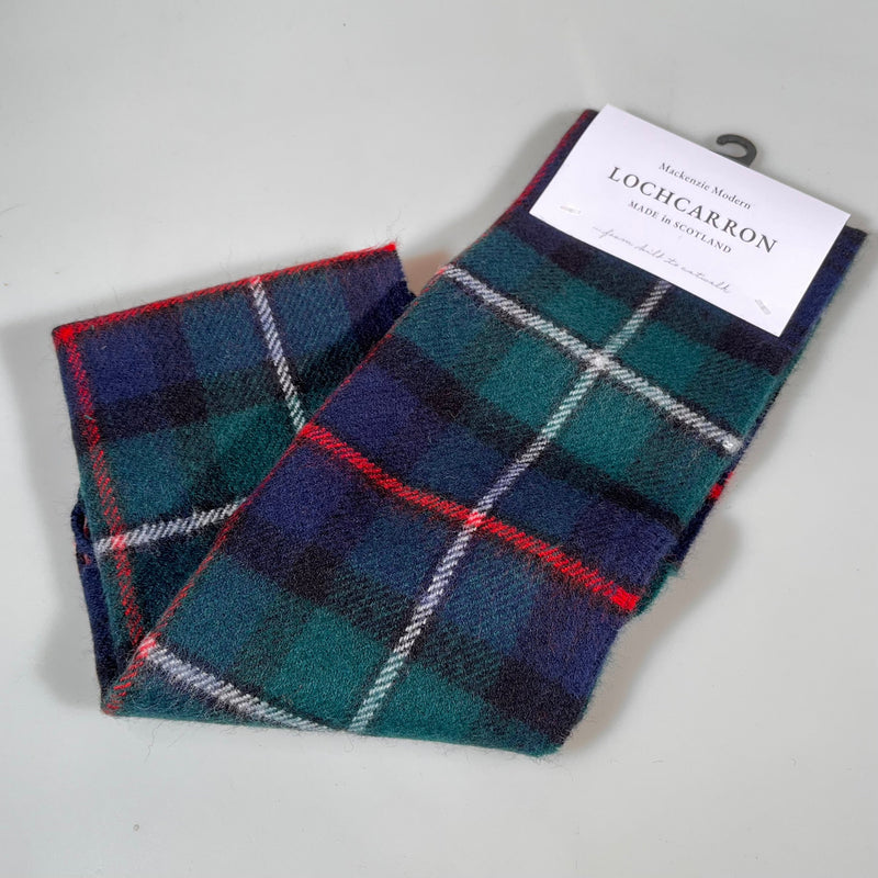 Lambswool Scarf in MacKenzie Modern Tartan