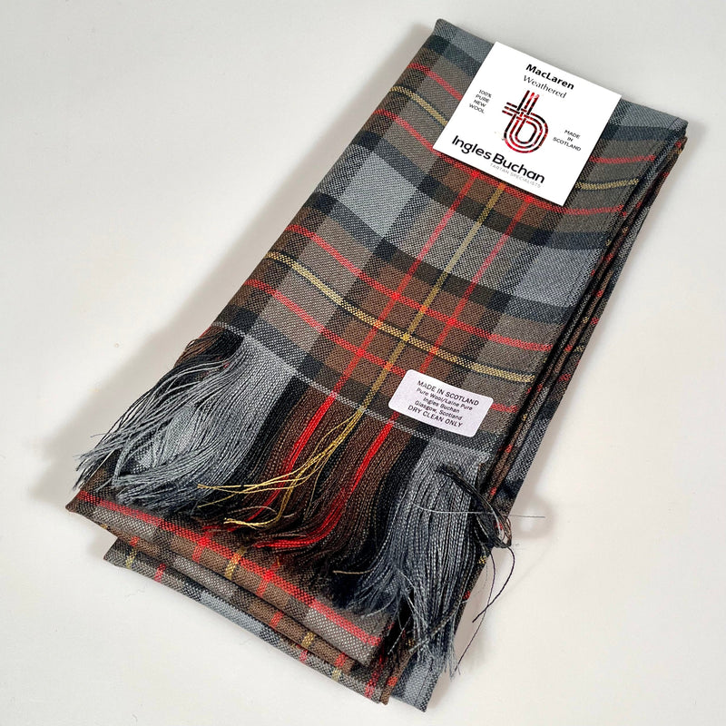 Full Length Sash in MacLaren Weathered Tartan