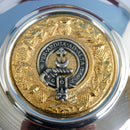 Hannay Clan Crest Pewter Sporran Flask