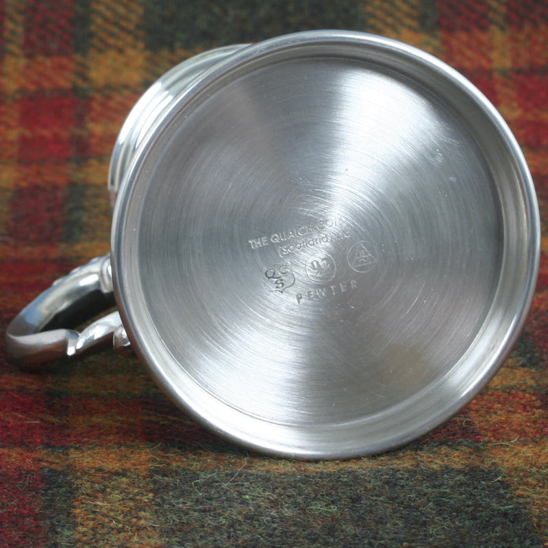 Clan Crest One Pint Pewter Tankard with Extra Engraving